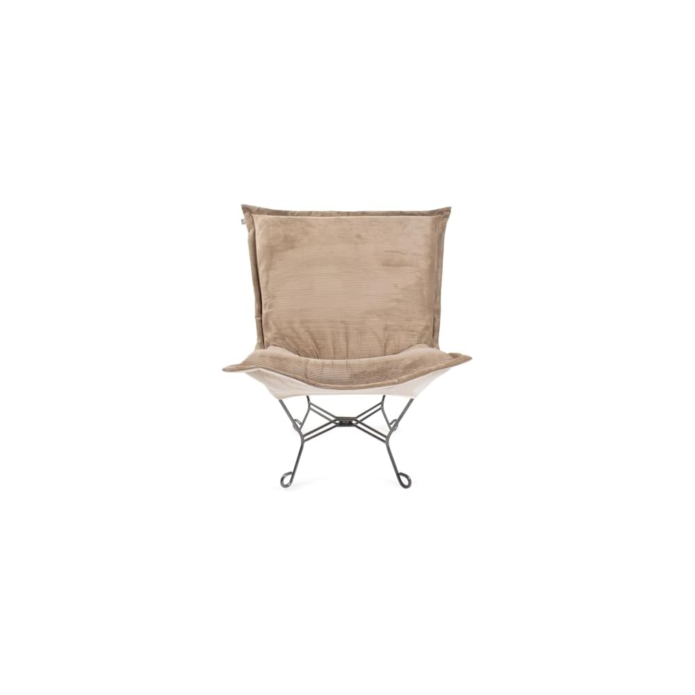 Howard Elliott Collection Puff Chair Pana Sand/Natural