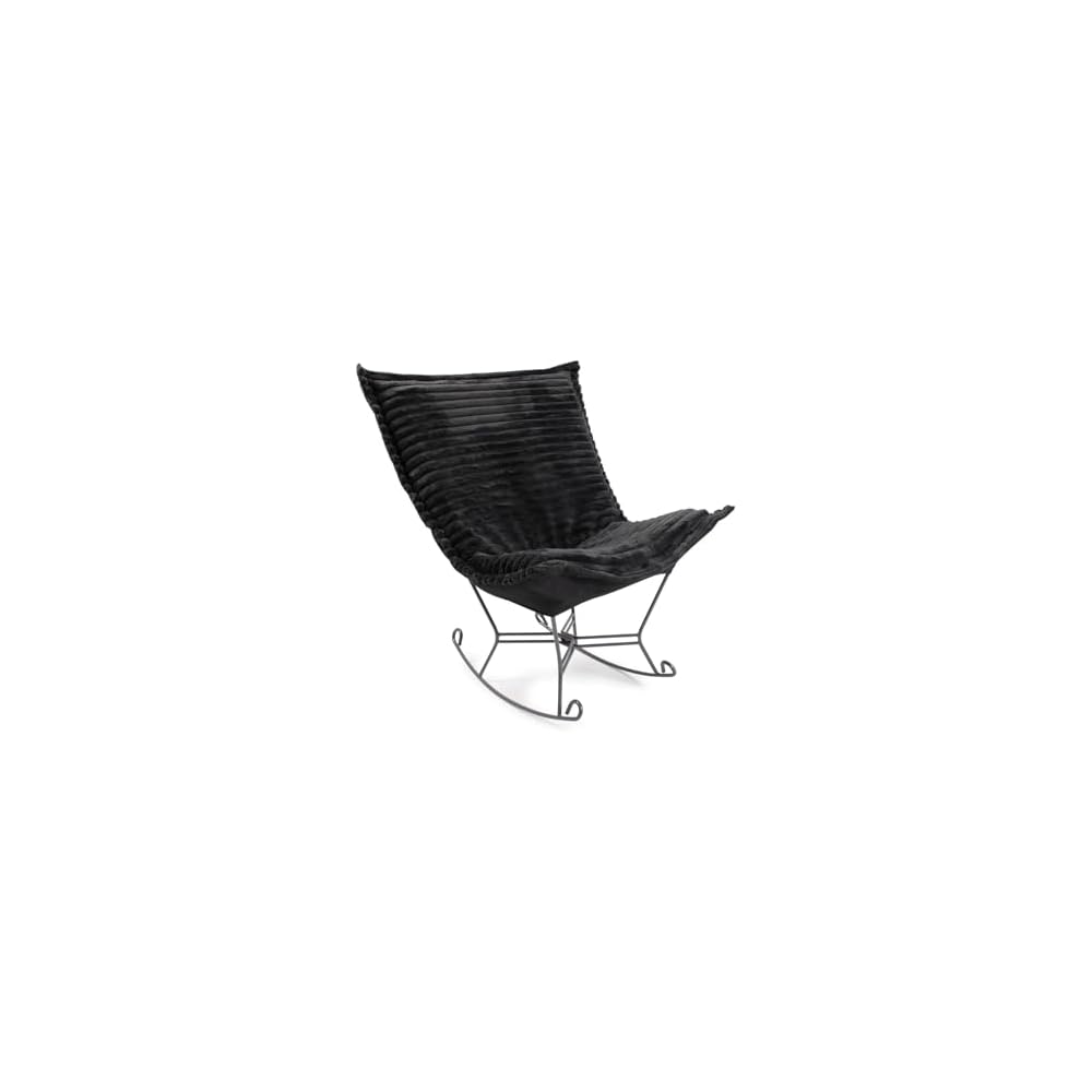 Howard Elliott Collection Puff Rocker Shar Pei Black/Black