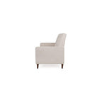 Christopher Knight Home Denison Tufted Loveseat Pushback Recliner - Wheat/Dark Espresso