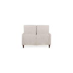 Christopher Knight Home Denison Tufted Loveseat Pushback Recliner - Wheat/Dark Espresso