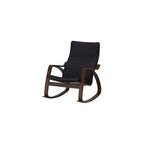 LSLYTQ Indoor Rocking Chair, Rocking, Metal Frame, Mid Century Armchair, Fabric Upholsted Reclin, Multi-Color Options, for Living Room, Bedroom