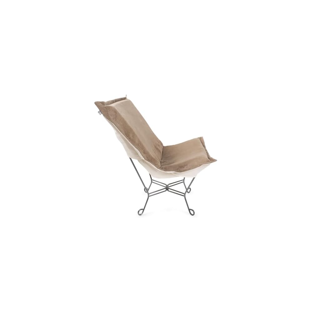 Howard Elliott Collection Puff Chair Pana Sand/Natural
