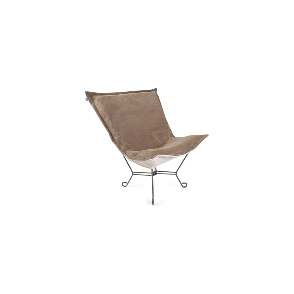 Howard Elliott Collection Puff Chair Pana Sand/Natural