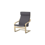 ProTuning POÄNG Armchair, birch veneer/Skiftebo dark grey