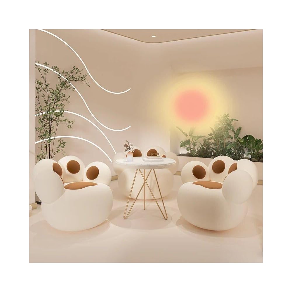 Generic Modern Nordic-Style Lounge Chair – Elegant, Comfortable Living Room Furniture Grey/Pink, 37.79*28.34*29.92in