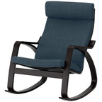 LSLYTQ Indoor Rocking Chair, Rocking, Metal Frame, Mid Century Armchair, Fabric Upholsted Reclin, Multi-Color Options, for Living Room, Bedroom