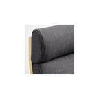 ProTuning POÄNG Armchair, birch veneer/Skiftebo dark grey